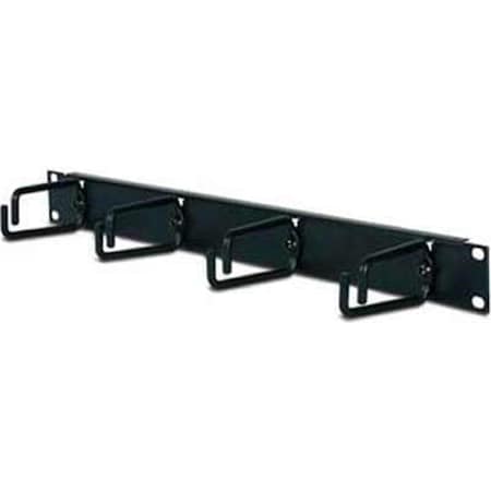 Schneider Electric APC 1U Horizontal Cable Organizer - Cable Manager - Black - 1U Rack Height AR8425A